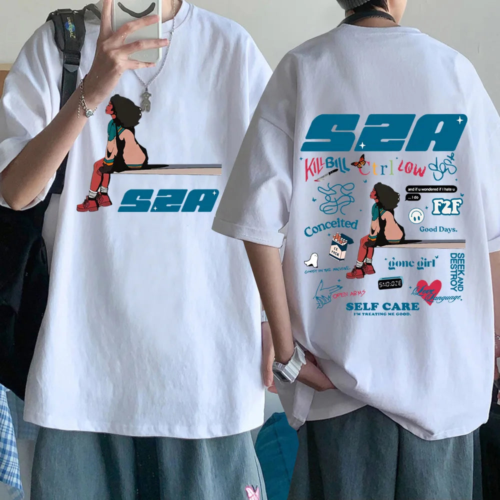 SZA SOS Oversized T-Shirts